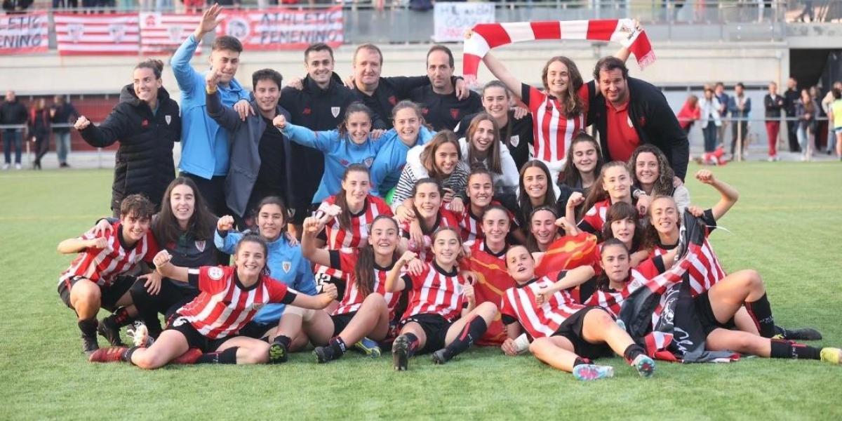 Los equipos femeninos del Athletic repiten pleno