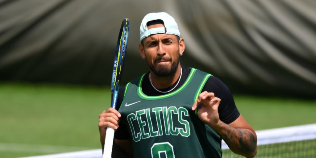 Los recados de Kyrgios a los Celtics: "¿Qué mierdas estáis haciendo?"