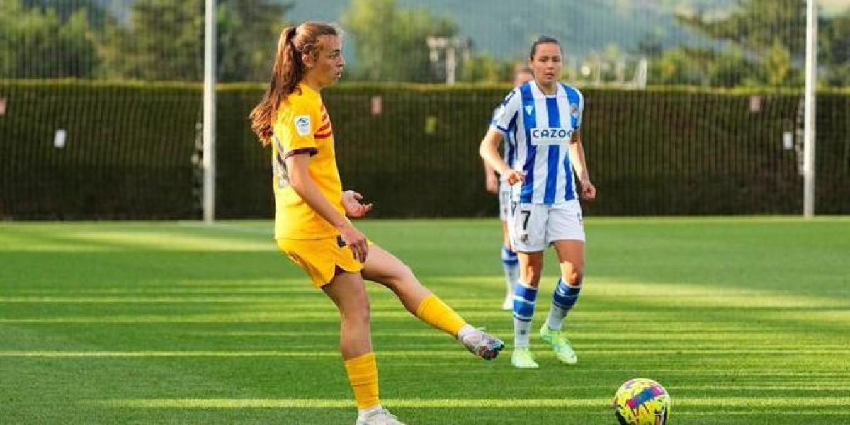 Lucía Corrales: una zurda pura tras los pasos de Patri y Mariona y pionera en La Masia femenina