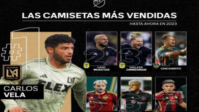 MLS: Camiseta de Carlos Vela la más vendida este año; Chicharito está en cuarto lugar | Tuit
