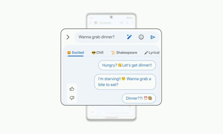 Magic Compose de Google puede reescribir tus textos usando IA
