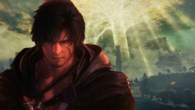 Clive Rosfield from FF16 over Shadow of the Erdtree