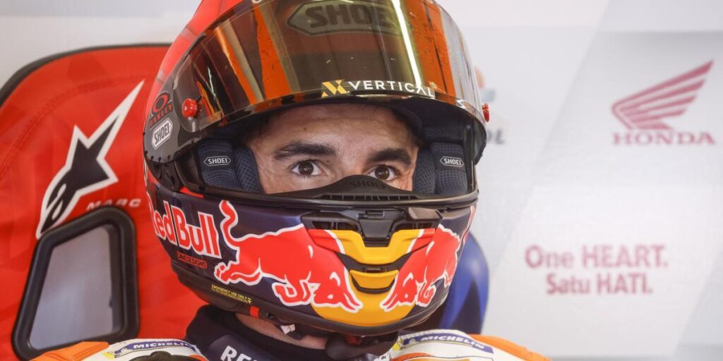 Marc Márquez, pese a las caídas, dicta que el camino del nuevo chasis "es el futuro"