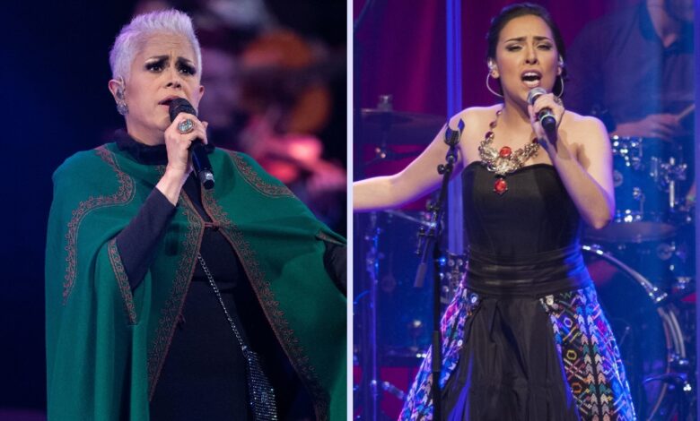 María Inés Ochoa y Eugenia León dan concierto en Palacio Nacional por 10 de mayo