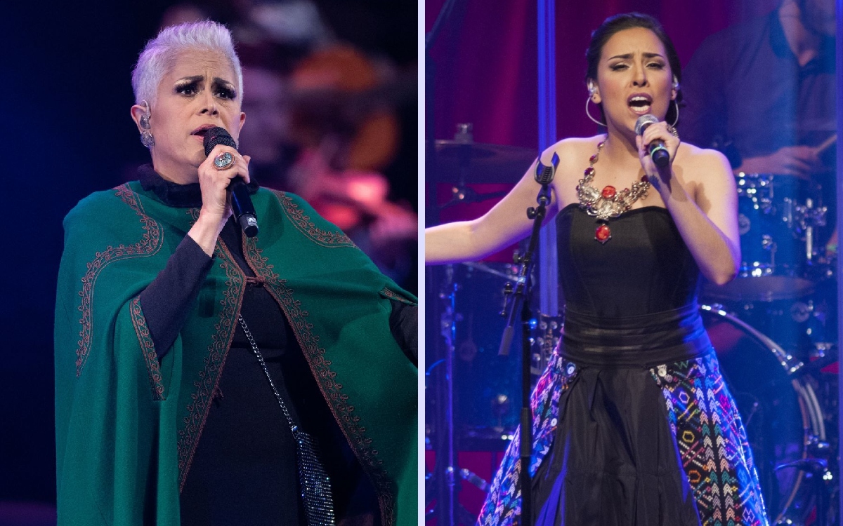 María Inés Ochoa y Eugenia León dan concierto en Palacio Nacional por 10 de mayo