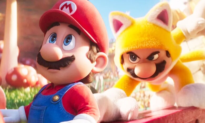 Mario Cat Suit in the Mario Movie