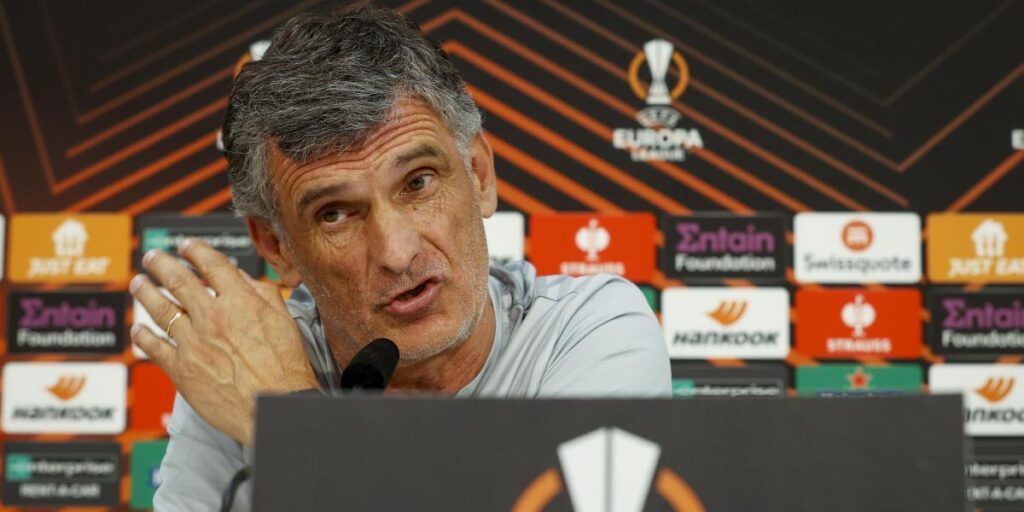 Mendilibar: "Estoy disfrutando del fútbol desde que llegué al Sevilla"