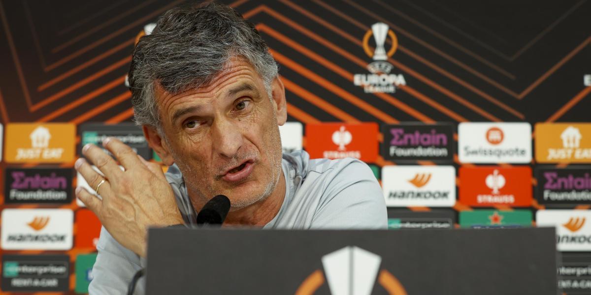 Mendilibar: "Estoy disfrutando del fútbol desde que llegué al Sevilla"