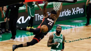 Miami Heat frena el intento de remontada histórica de los Boston Celtics