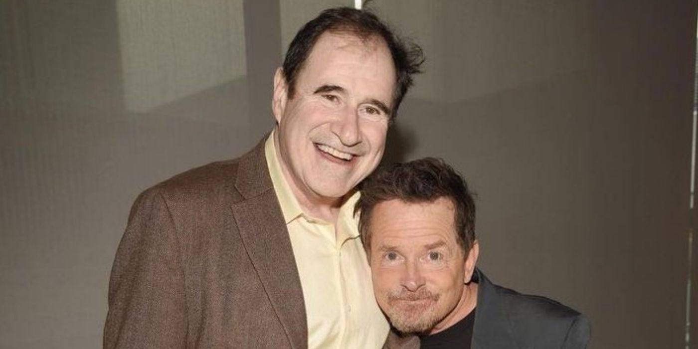 Richard Kind and Michael J Fox