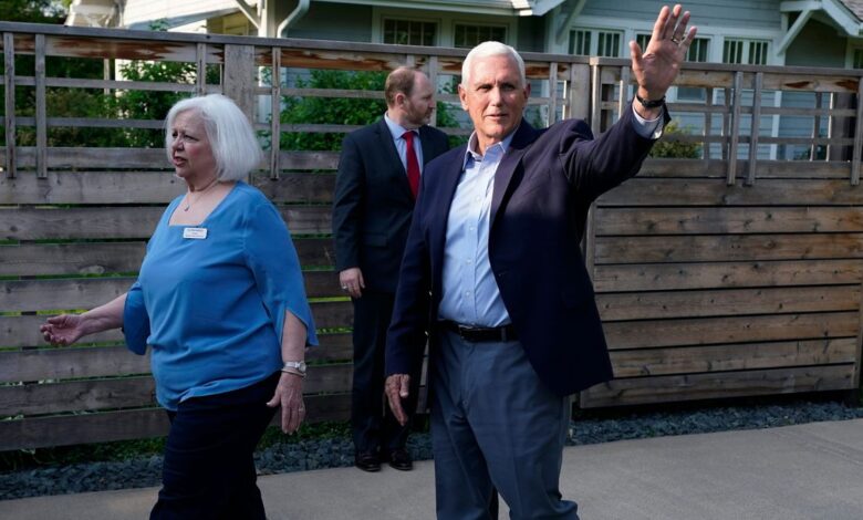 Mike Pence, el vicepresidente de Trump, ultima su candidatura a presidente