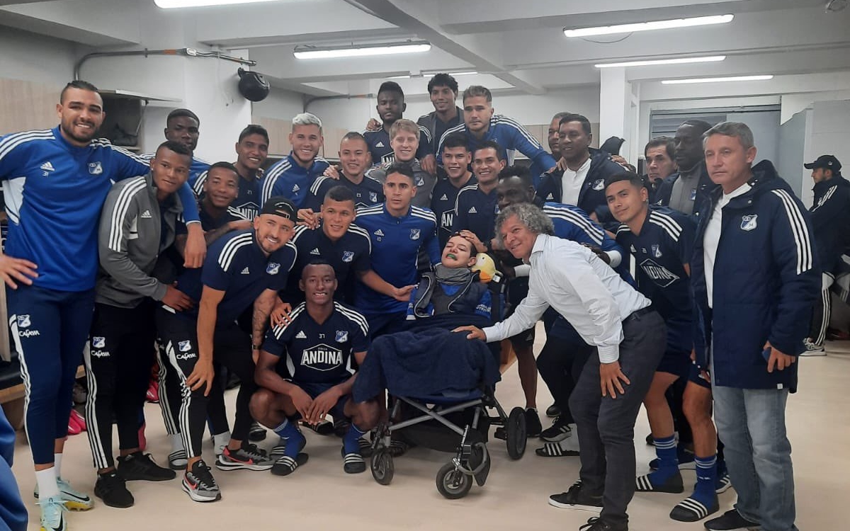 Millonarios cumple el sueño de un joven previo a su eutanasia