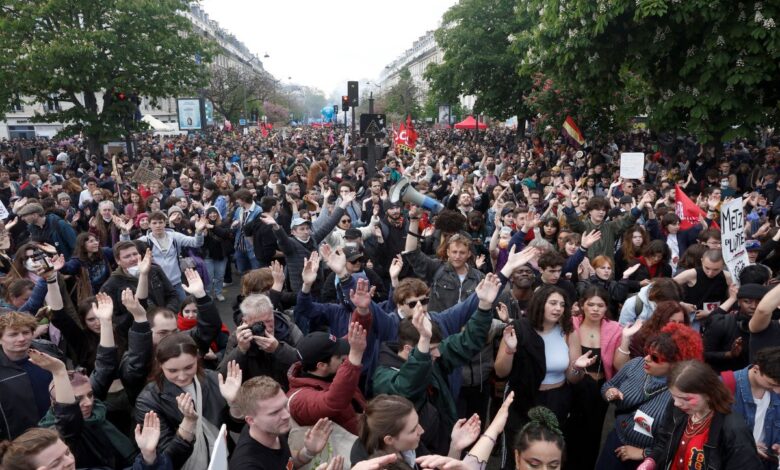 Millones de franceses protestan contra reforma a pensiones