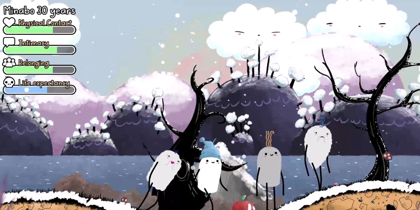 Minabo: un paseo por la vida Reseña: Un simulador de vida colorido pero cínico