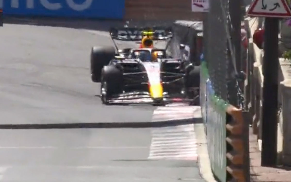 'Mi*rda, choque'; Checo Pérez queda fuera de la Q1 | Video