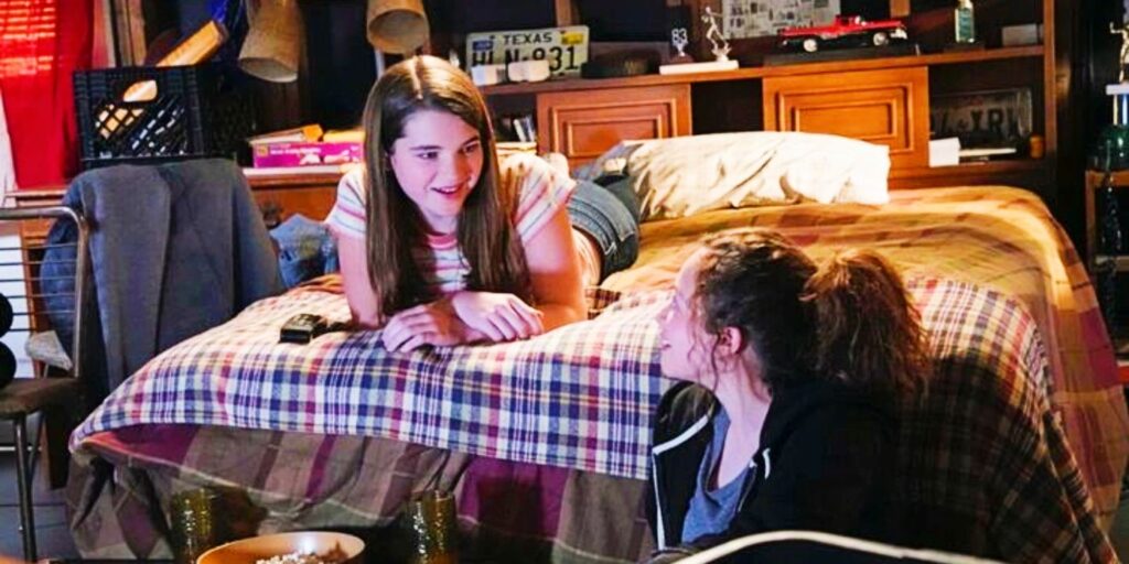 Missy with her new friend in Young Sheldon Season 6, Episode 20