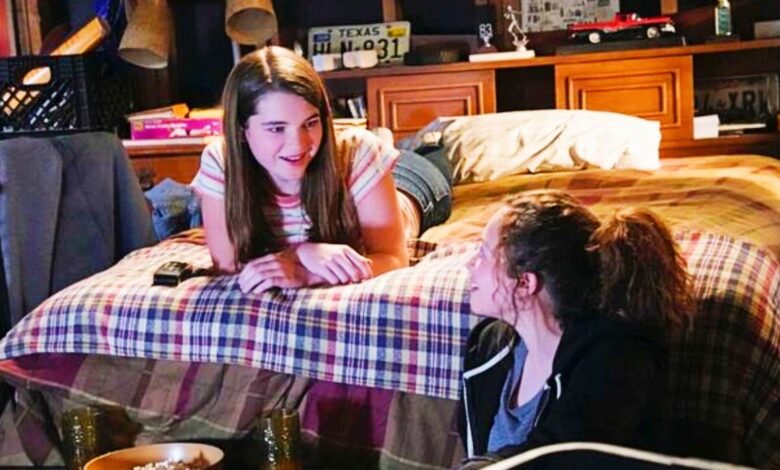 Missy with her new friend in Young Sheldon Season 6, Episode 20