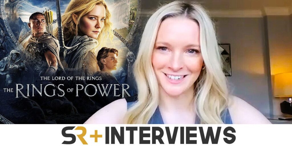 morfydd clark lotr rings of power interview