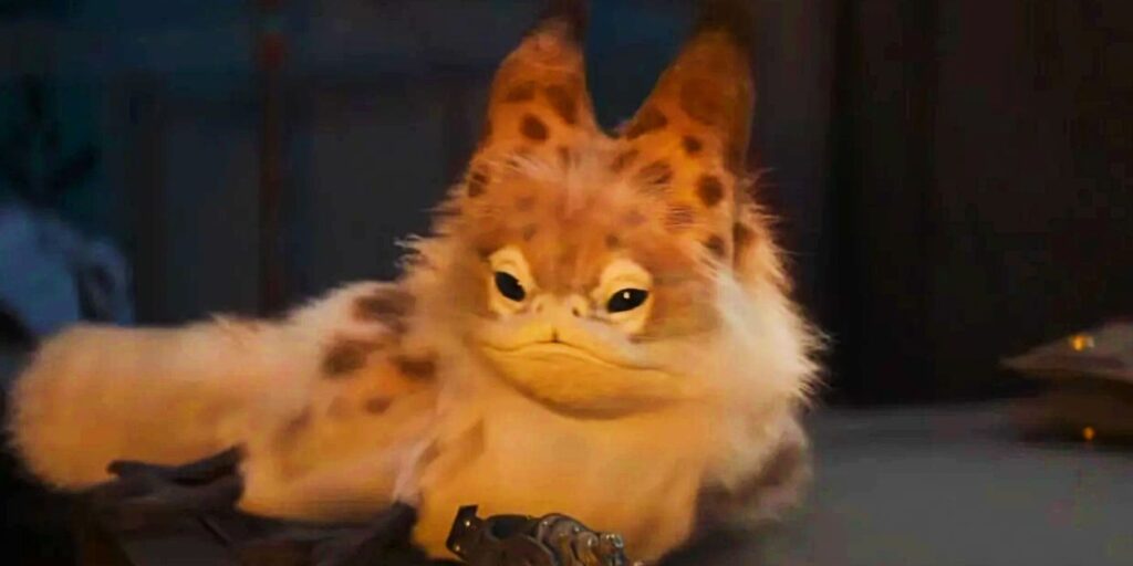 A Loth-cat in the Ahsoka trailer
