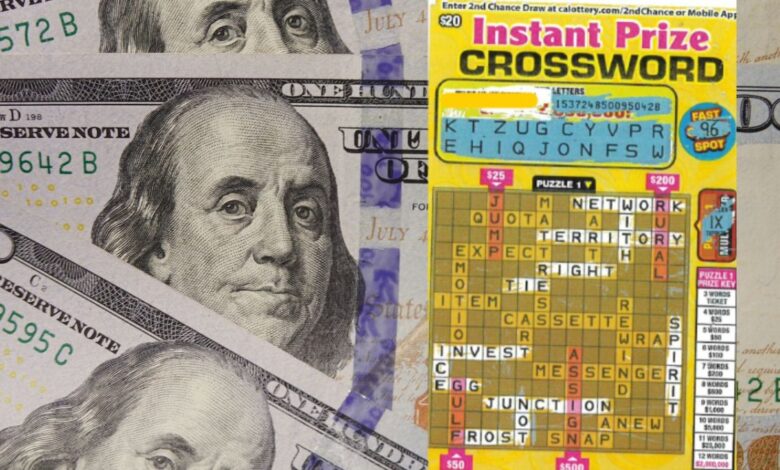 Mujer pensó que había ganado $2,000 con raspadito de la lotería pero en realidad se hizo millonaria