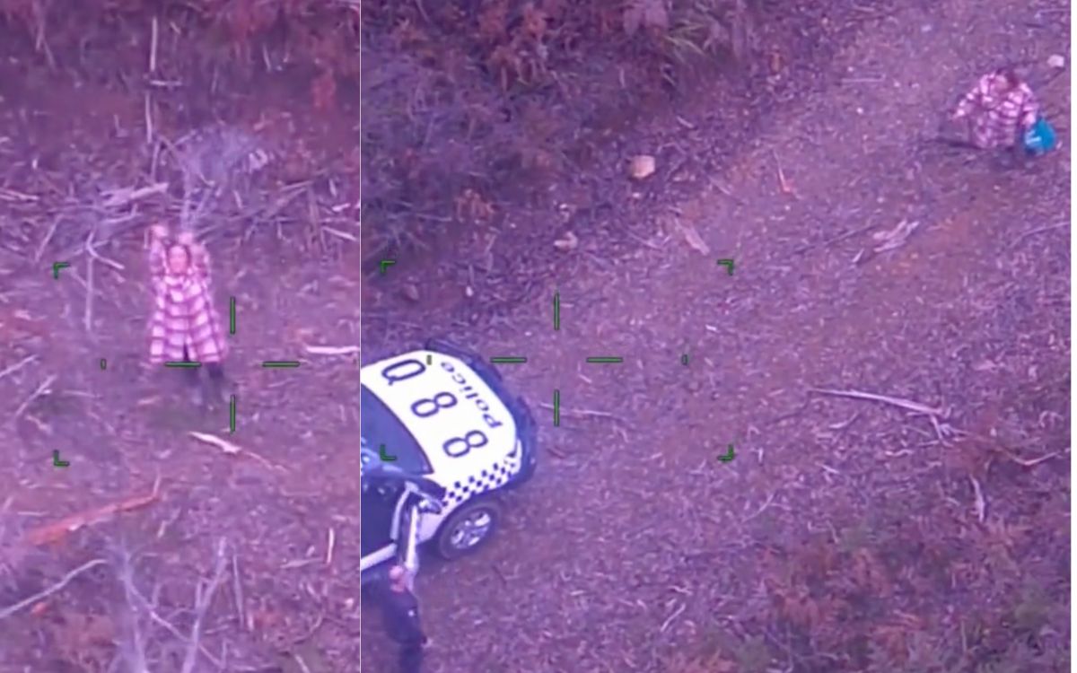 Mujer sobrevive cinco días perdida en un matorral a base de paletas y vino