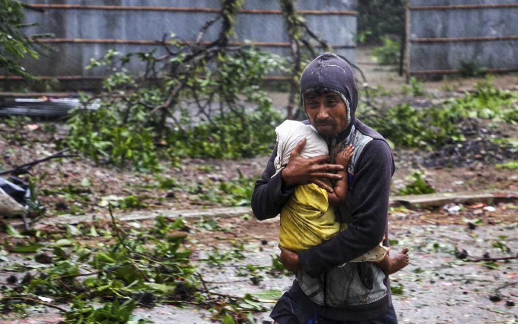 Myanmar: Al menos cinco muertos por el ciclón 'Mocha'