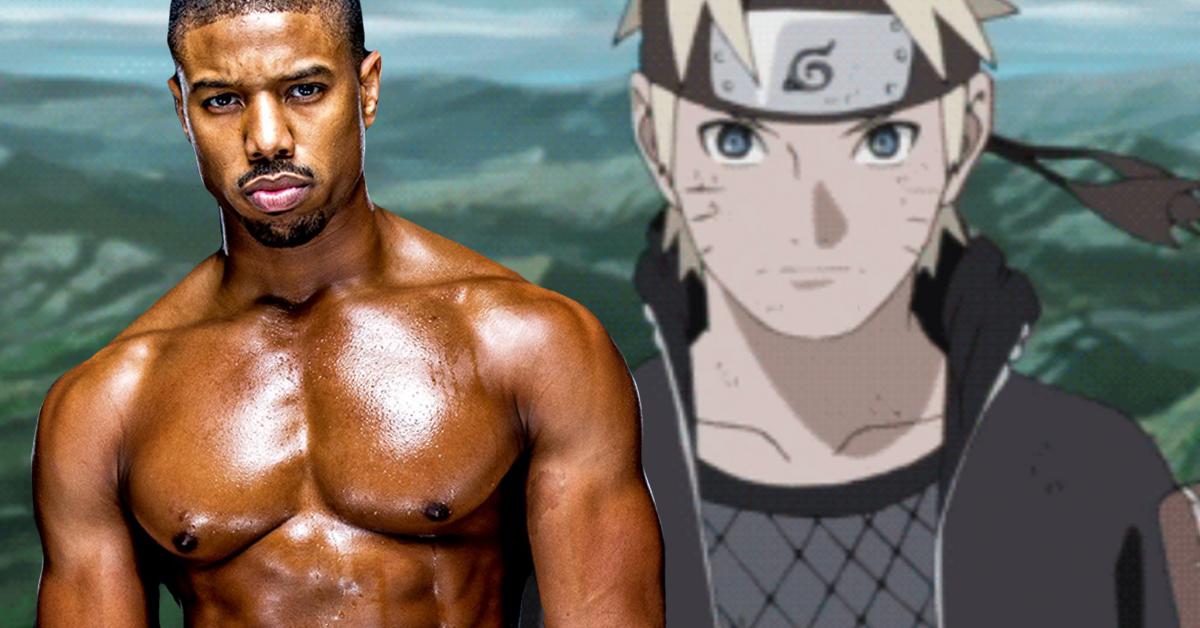 Naruto Studio le da a Michael B. Jordan el mejor regalo de anime