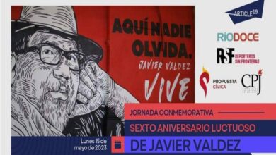 'No descansaremos hasta que haya justicia': 6 años del asesinado de Javier Valdez