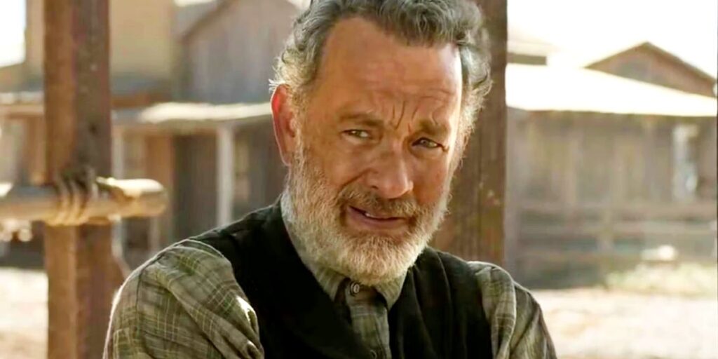 Tom Hanks in News of the World.