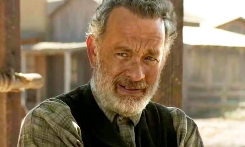Tom Hanks in News of the World.