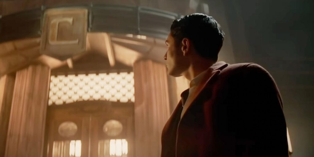 Doorman looking at The Continental hotel