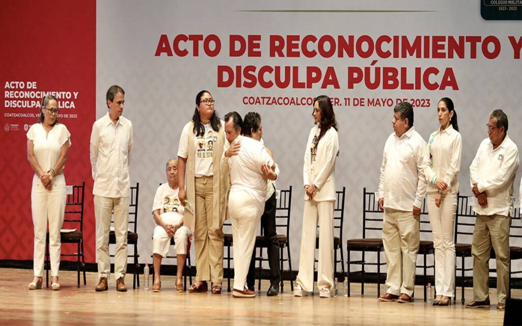 Ofrece Veracruz disculpa pública por desaparición forzada de 4 personas en 2015