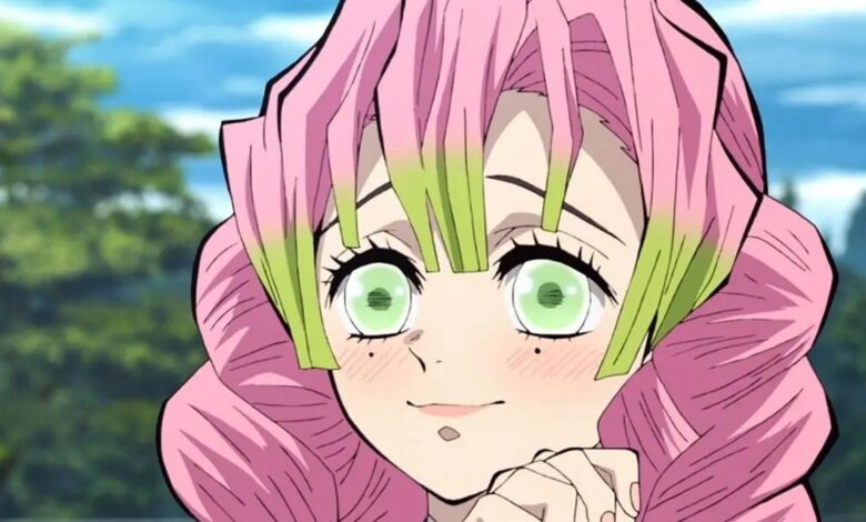 Mitsuri Kanroji, the Love Hashira from Demon Slayer.