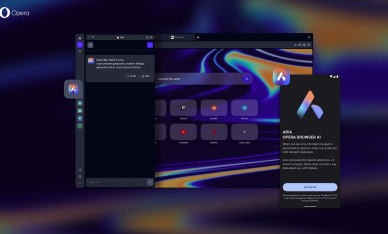Opera lanza una nueva barra lateral de IA integrada impulsada por ChatGPT de OpenAI