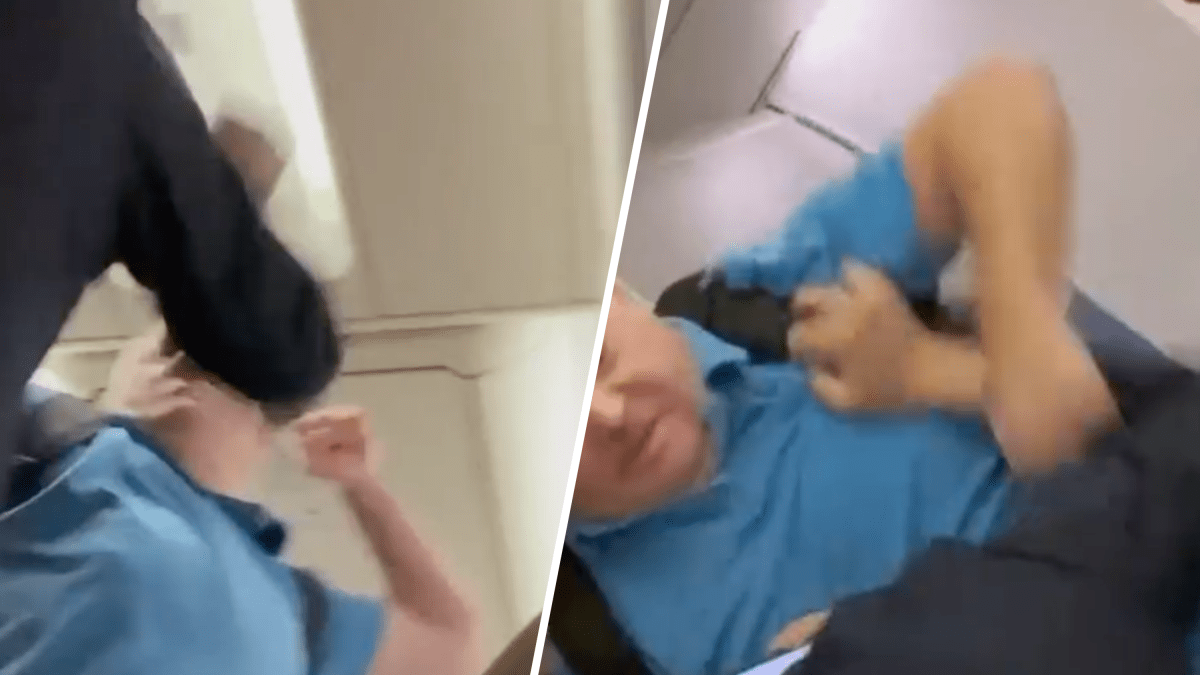 Pasajero ataca a sobrecargo de United Airlines en SFO