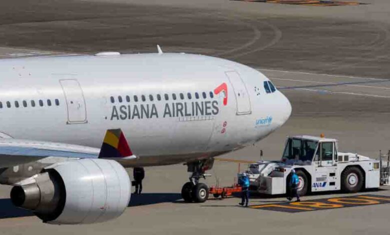 Pasajero que abrió la puerta de emergencia en un vuelo de Corea del Sur dijo que se sentía asfixiado
