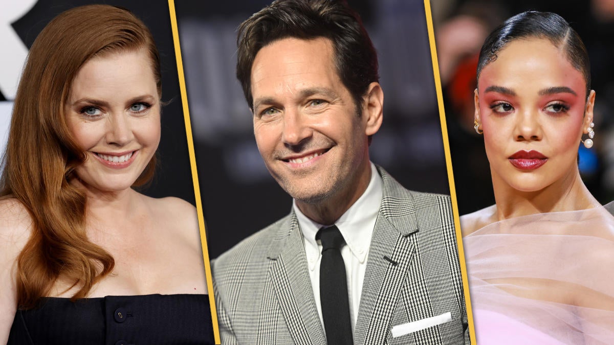 Paul Rudd, Amy Adams y Tessa Thompson fichan por nueva comedia