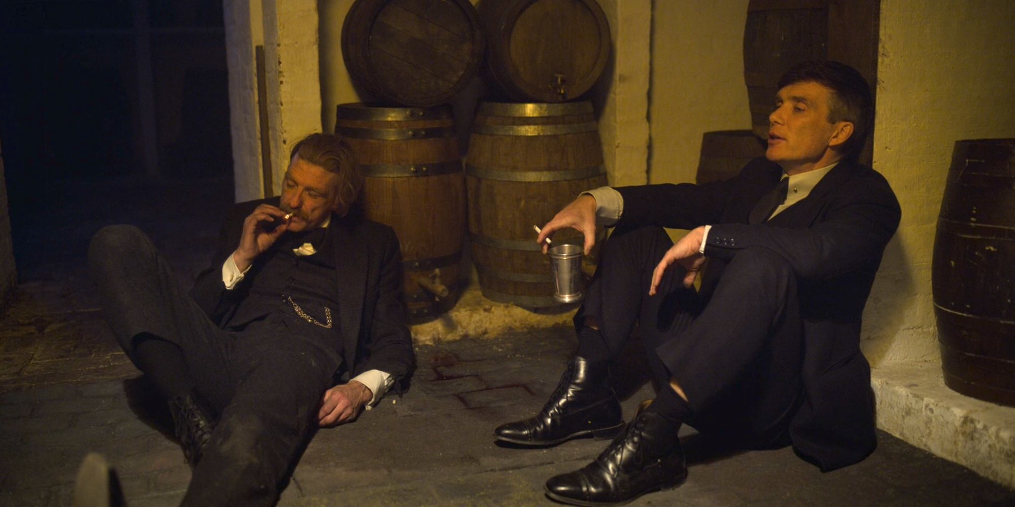 Tommy y Arthur en Peaky Blinders temporada 6