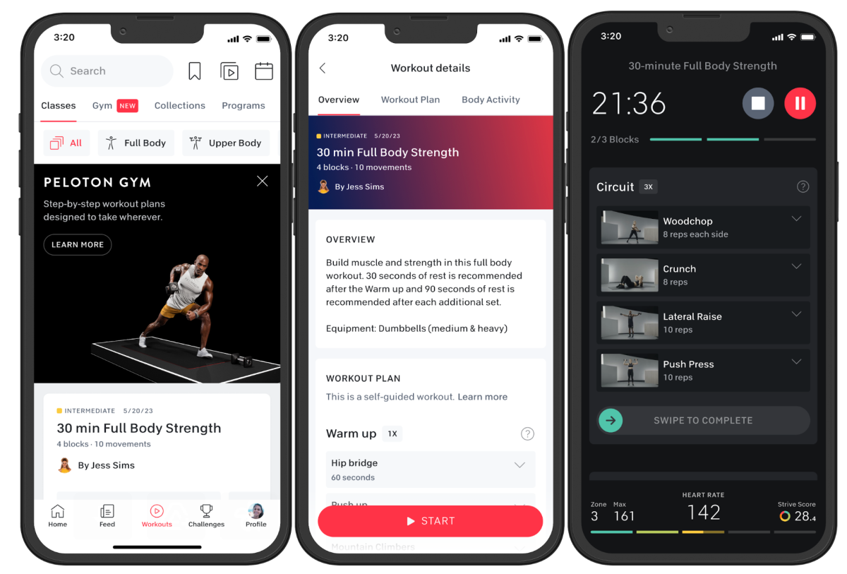 Peloton relanza su aplicación de entrenamiento con nuevos niveles de suscripción gratuitos y más caros