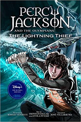 relanzamiento de la novela gráfica de percy jackson