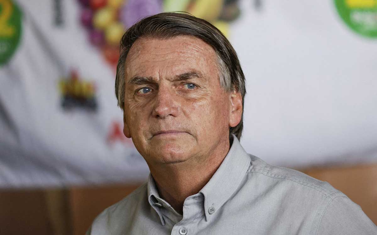 Policía de Brasil monta una redada en casa de Jair Bolsonaro