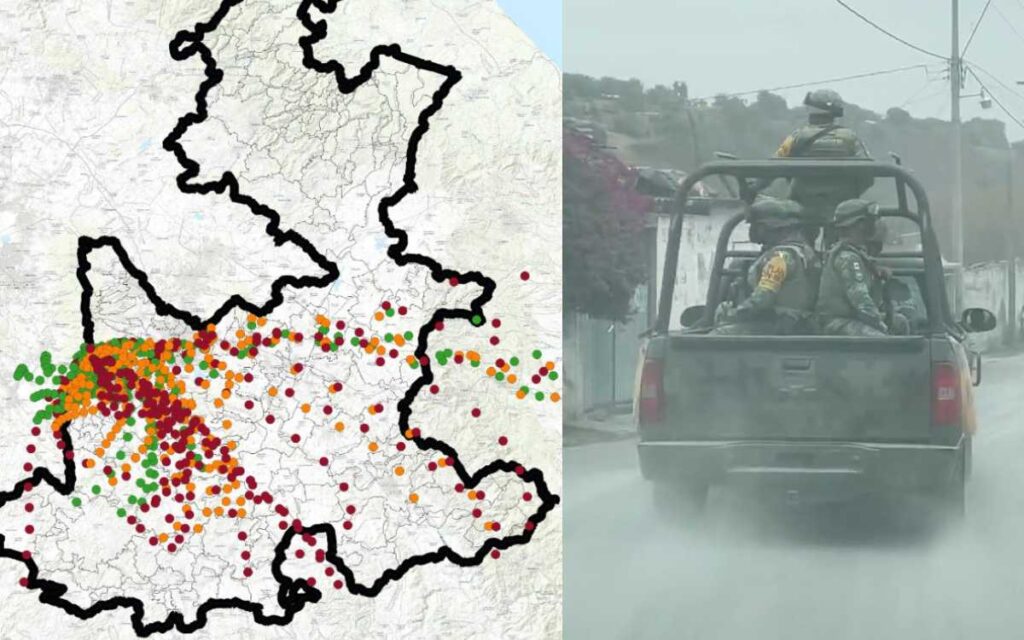 Popocatépetl: Suspende vuelos aeropuerto de Puebla por caída de ceniza