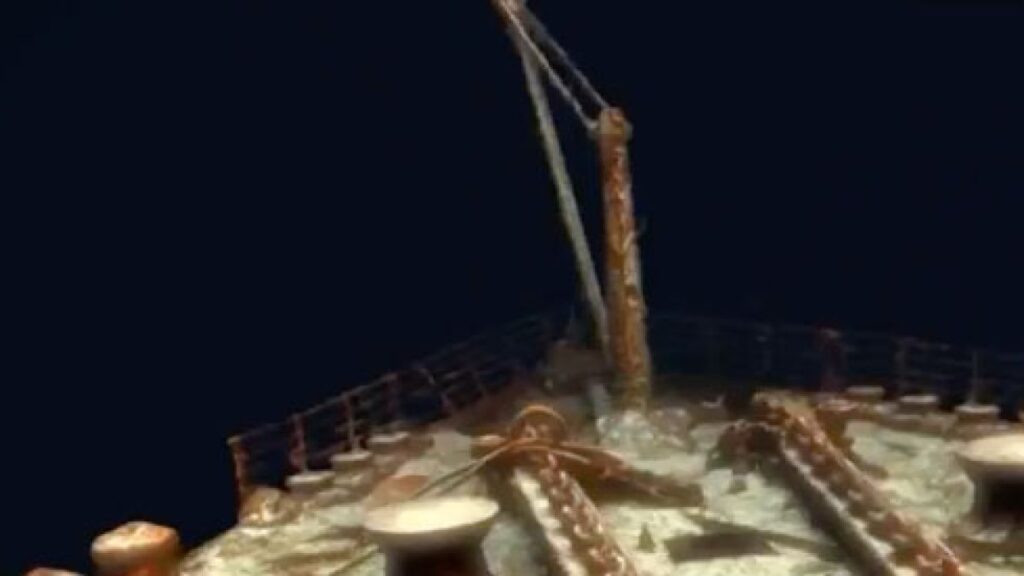 Por primera vez: presentan imponente escaneo digital completo del Titanic en el fondo del mar