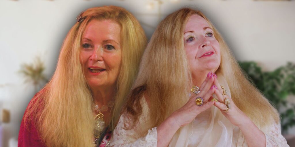 Side by side images of Debbie Aguero from 90 Day Fiancé