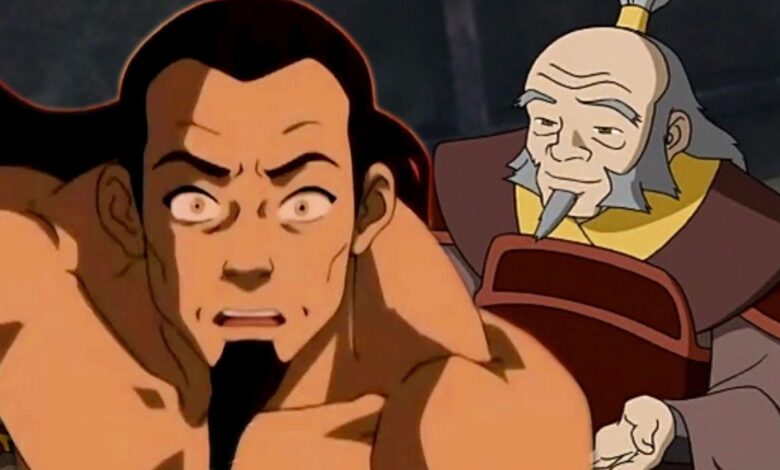 Iroh and Ozai in Avatar The Last Airbender