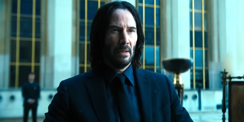 Keanu Reeves in John Wick Chapter 4