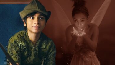Peter Pan and Wendy Tinkerbell speak