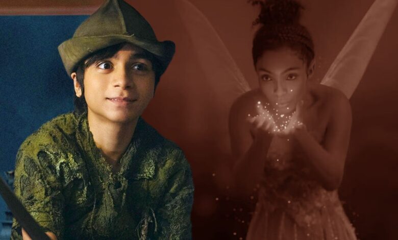Peter Pan and Wendy Tinkerbell speak