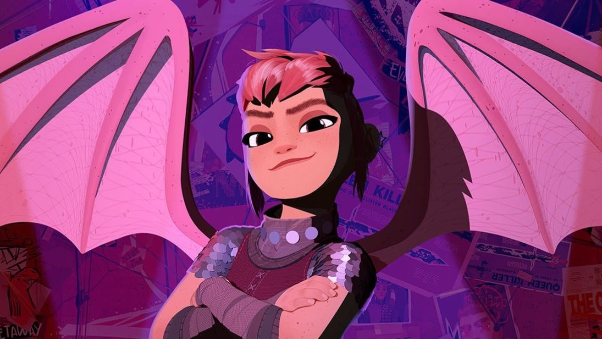 Póster de la película Nimona publicado por Netflix