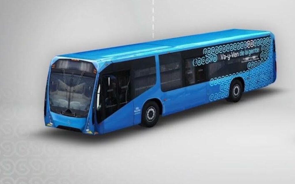 Primer vehículo eléctrico de Va y Ven llegará en julio a Yucatán